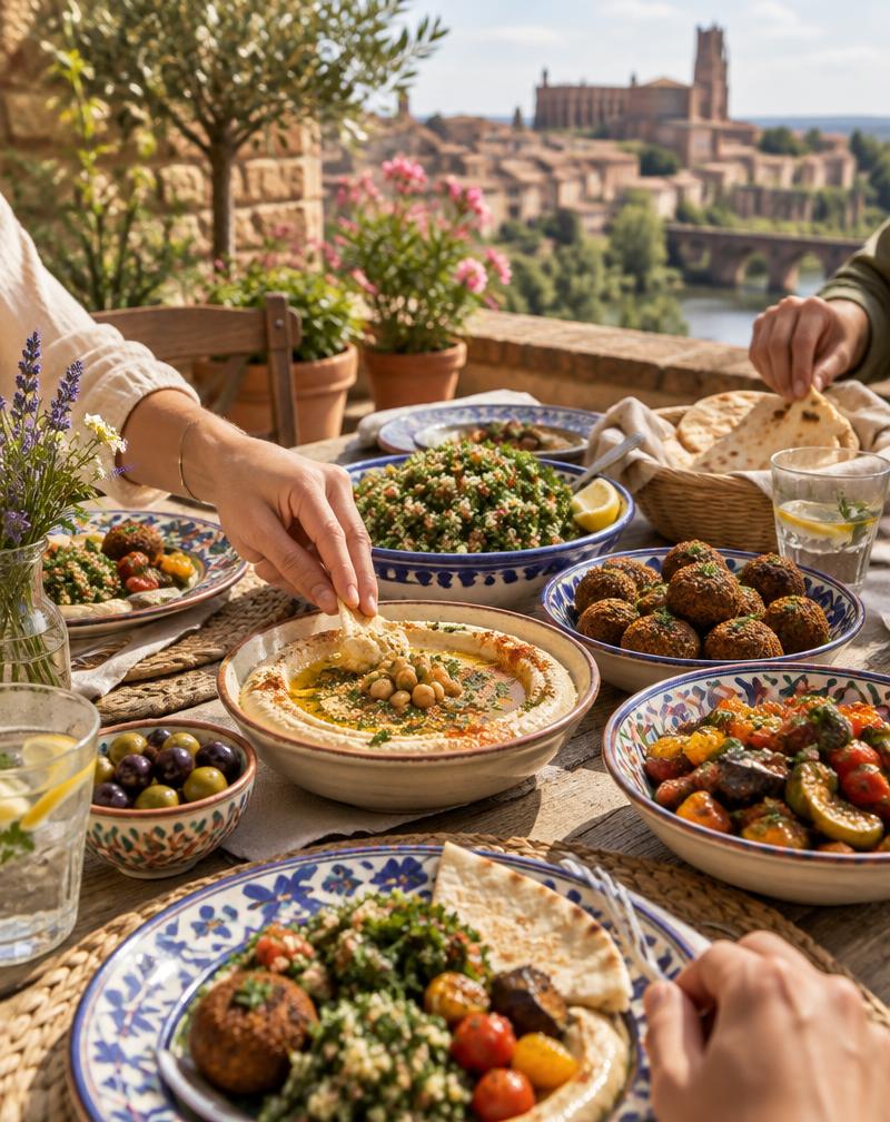 L'ambiance de Grande table mezze à la Madeleine